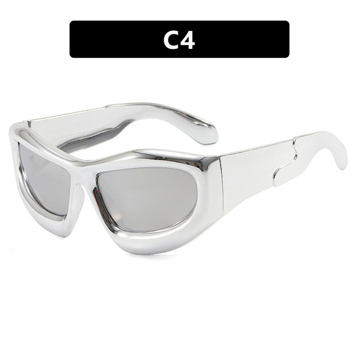 Women's Sporty Sunglasses with Futuristic Design Stornfield