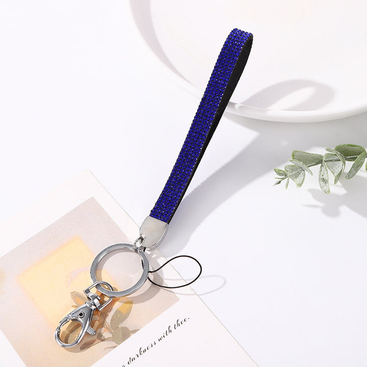 Rhinestone Accent Keychain Holder Stornfield