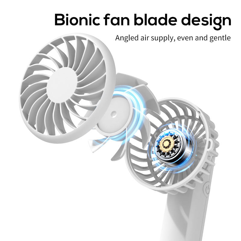 Unisex nano compact clip fan with rechargeable battery Stornfield