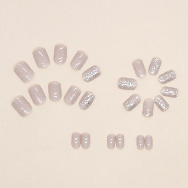 Sparkling Glitter Nail Tip Set Stornfield