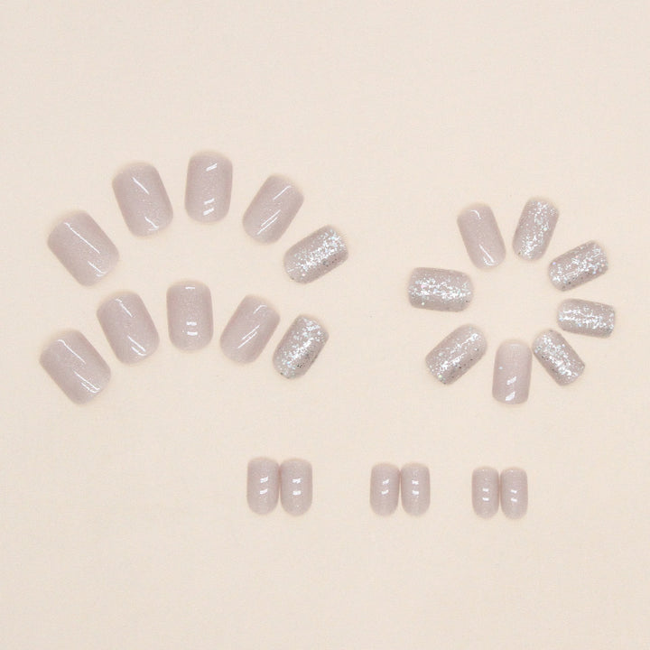 Sparkling Glitter Nail Tip Set Stornfield