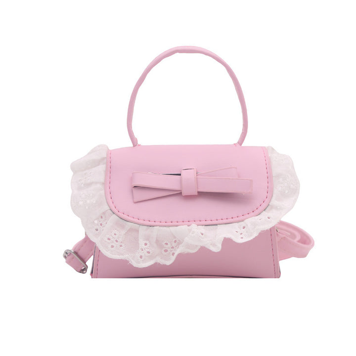 Elegant Ruffled Bow Crossbody Handbag Stornfield
