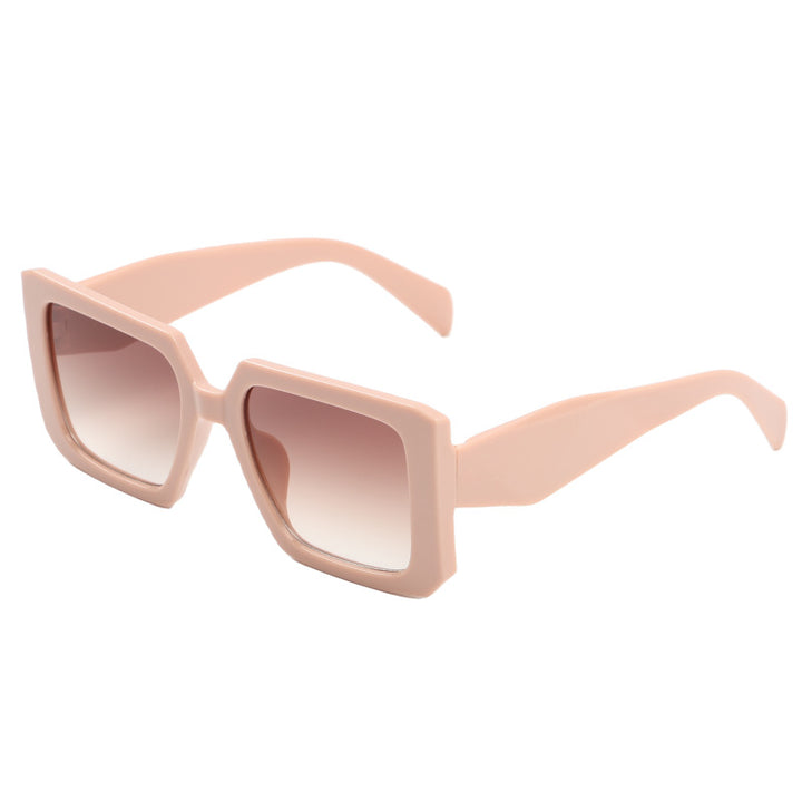 Women's fashionable oversized sunglasses in leopard print Stornfield