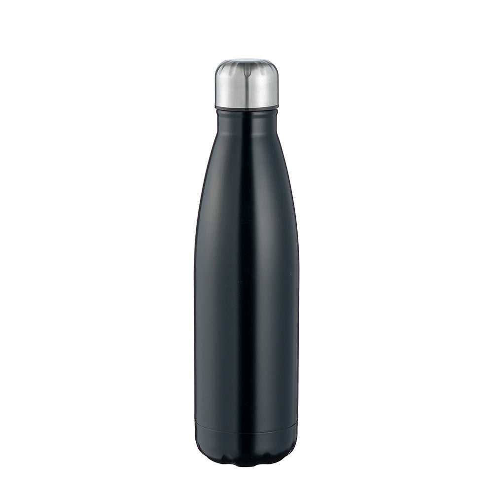 Unisex double-walled insulated bottle made of stainless steel with vacuum insulation and leak-proof screw cap Stornfield