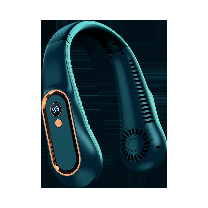 Unisex Portable Neck Fan with Digital Display Stornfield