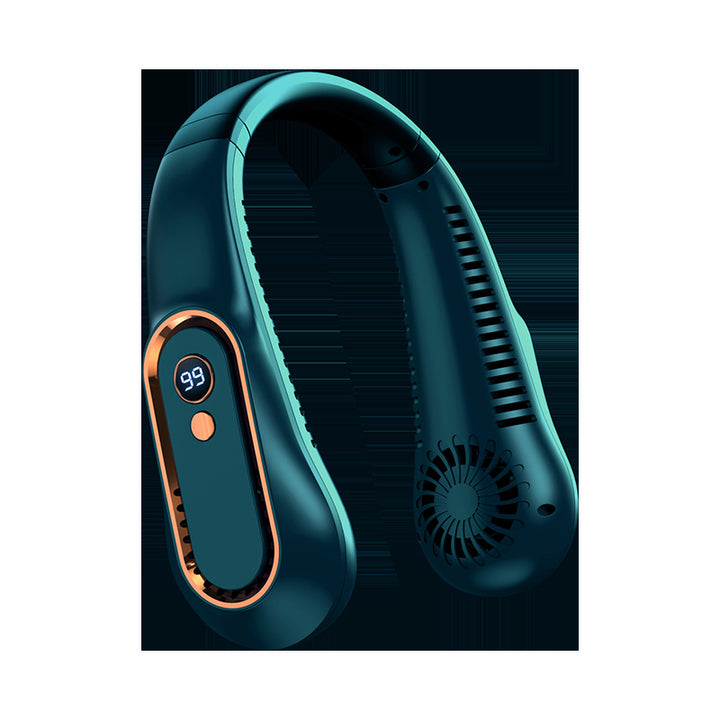 Unisex Portable Neck Fan with Digital Display Stornfield