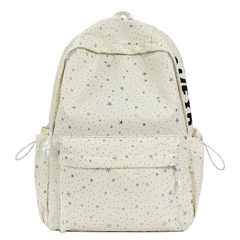 Star-Patterned Lightweight Backpack Stornfield