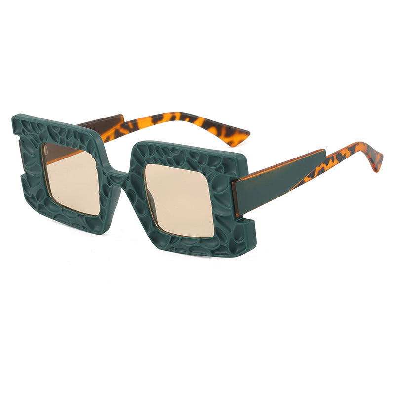 Women's eye-catching sunglasses with textured frame Stornfield