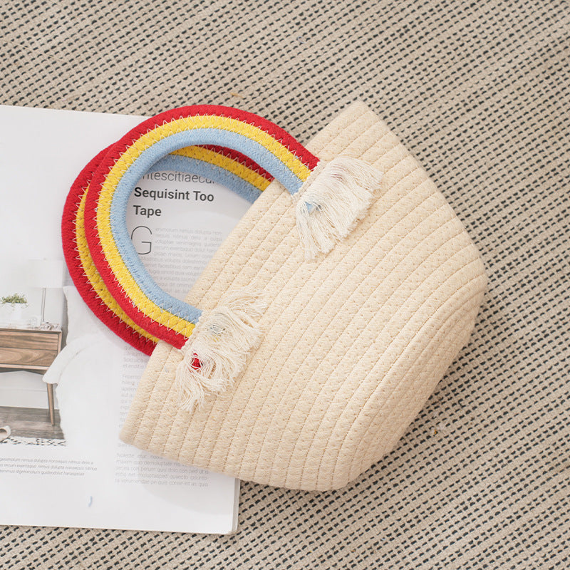 Handwoven Storage Tote Stornfield