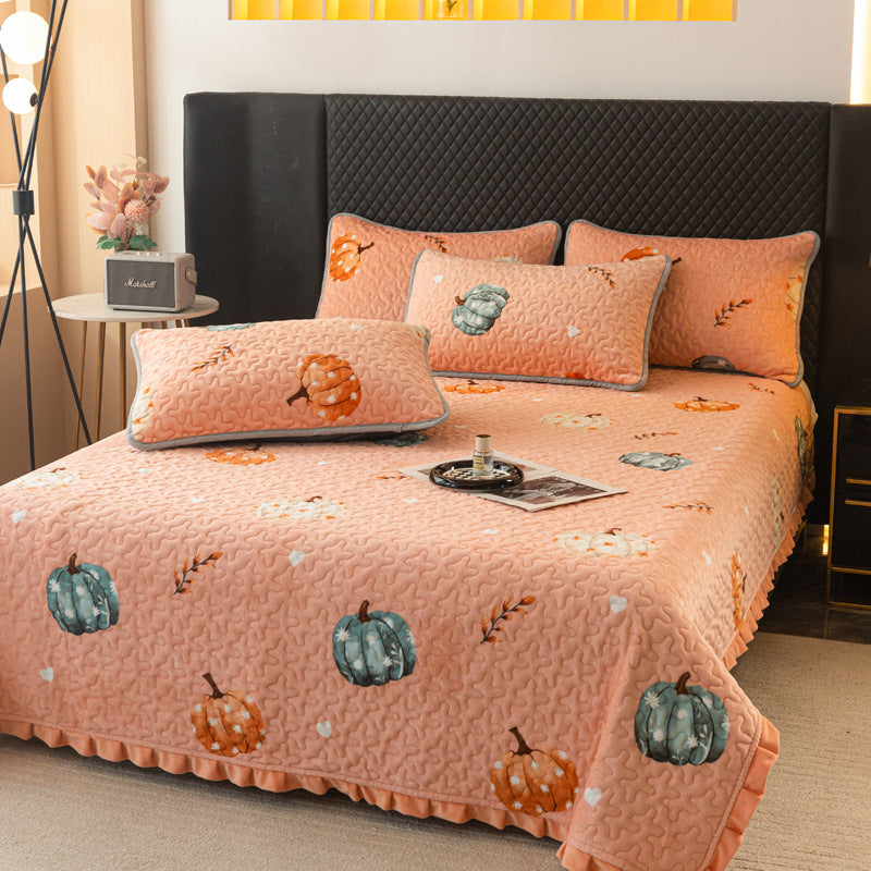 Playful Cartoon-Themed Bedspread Set