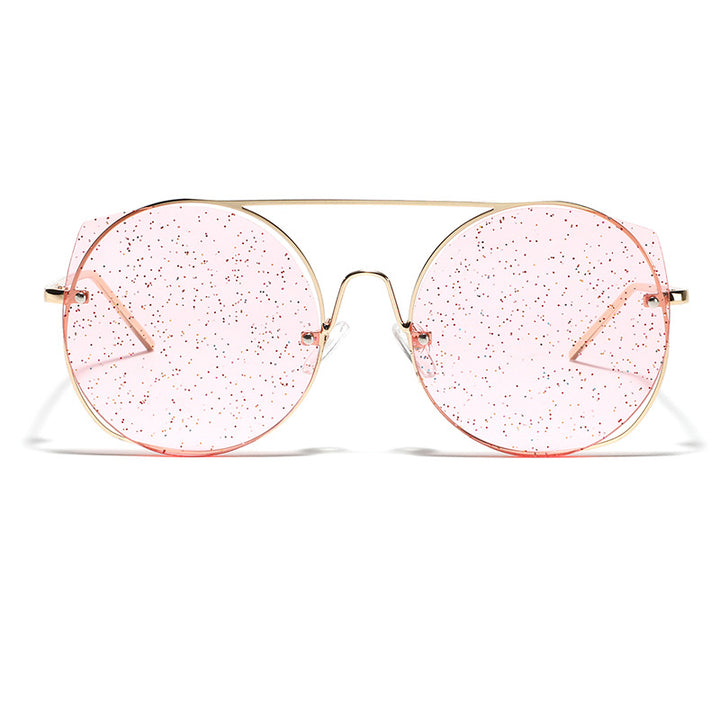Women oversized sunglasses with glittering lenses Stornfield
