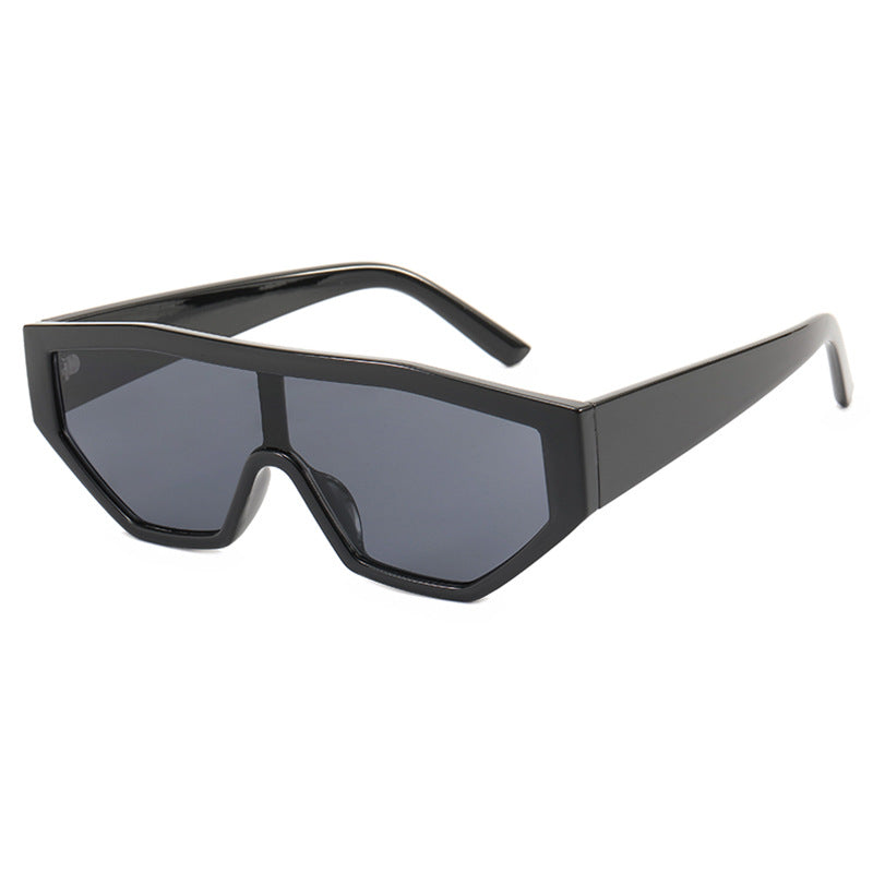 Ladies fashionable sunglasses in animal fur look Stornfield