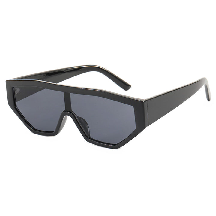 Ladies fashionable sunglasses in animal fur look Stornfield