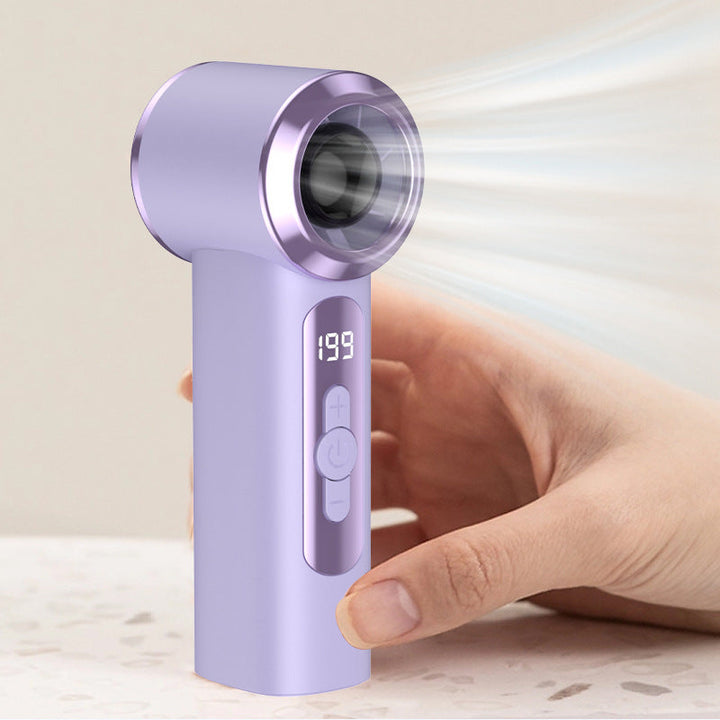 Women's Portable Mini Fan with Intelligent LED Display Stornfield