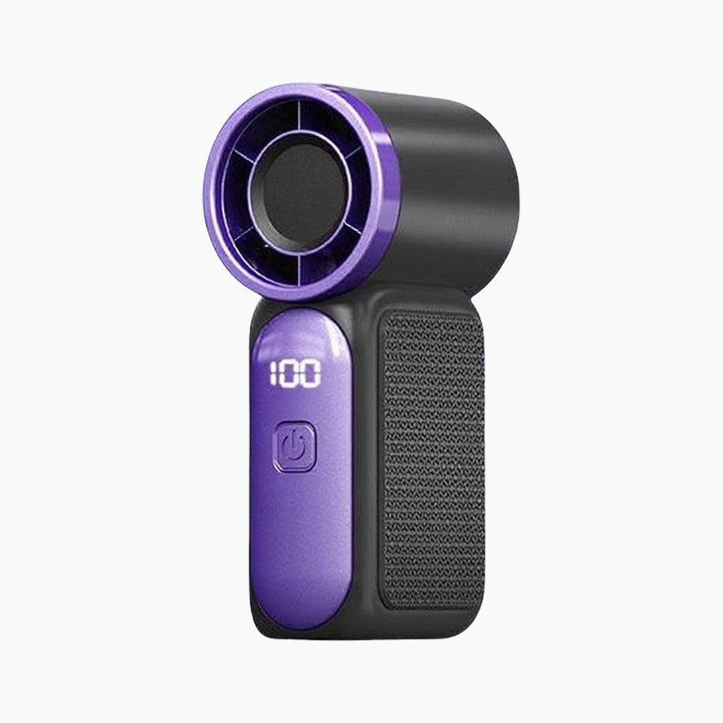 Women's Portable Mini Fan with Digital Display Stornfield