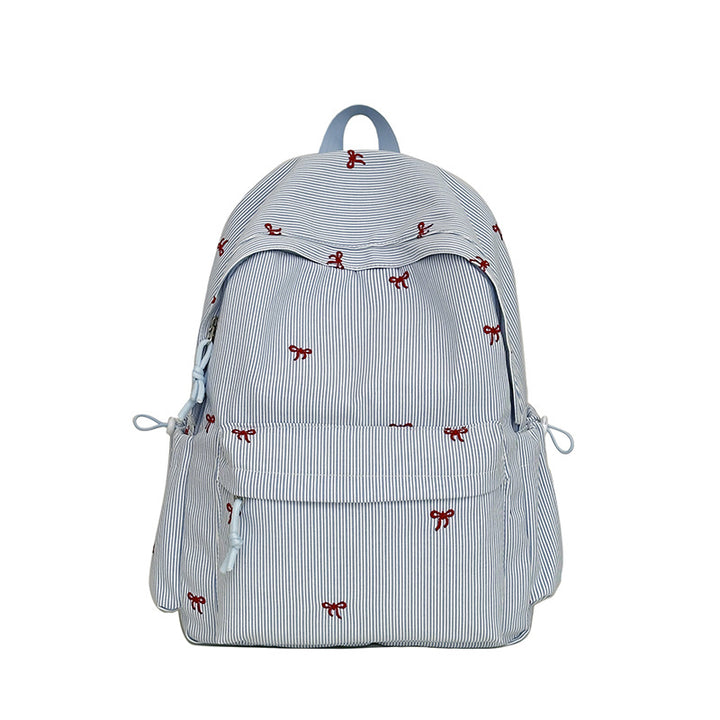 Striped Casual Backpack Stornfield