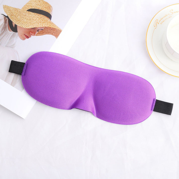 Unisex nan three-dimensional contour eye mask with memory foam, soft nose bridge and adjustable comfort band Stornfield