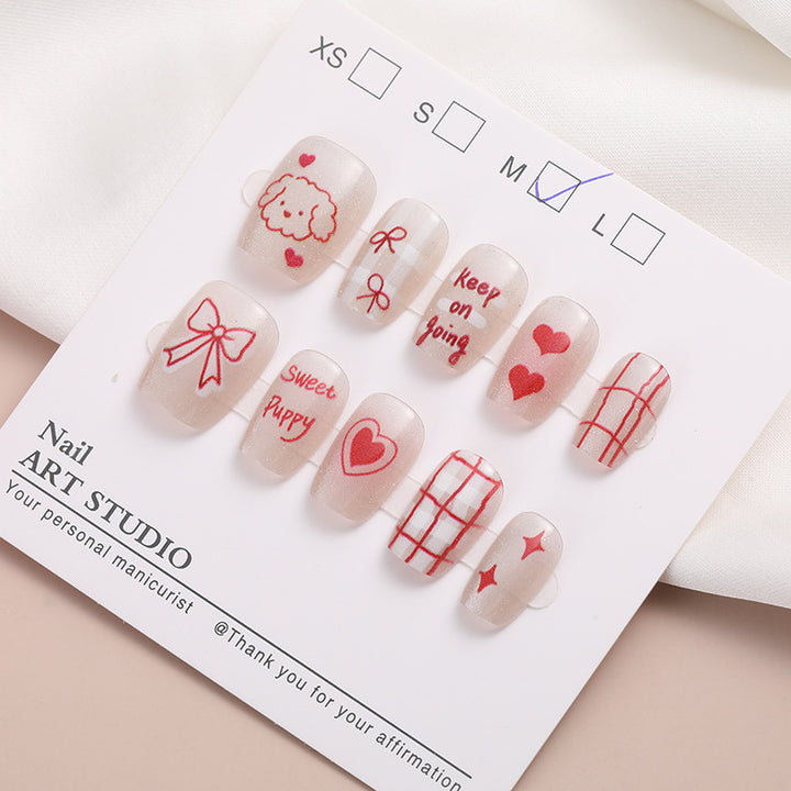 Trendy Press-On Nail Set Stornfield