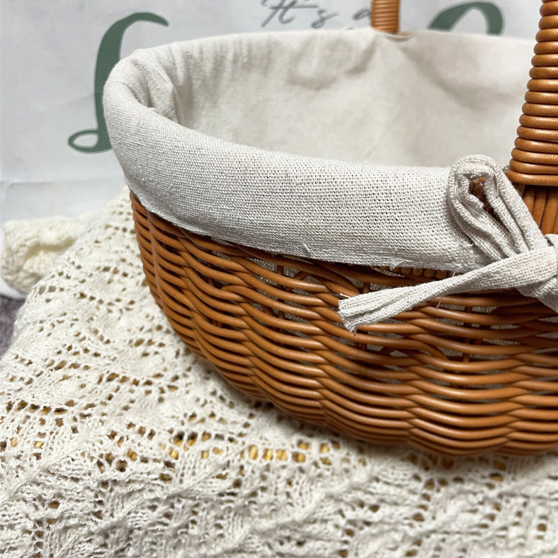Women’s basket with fabric lining Stornfield