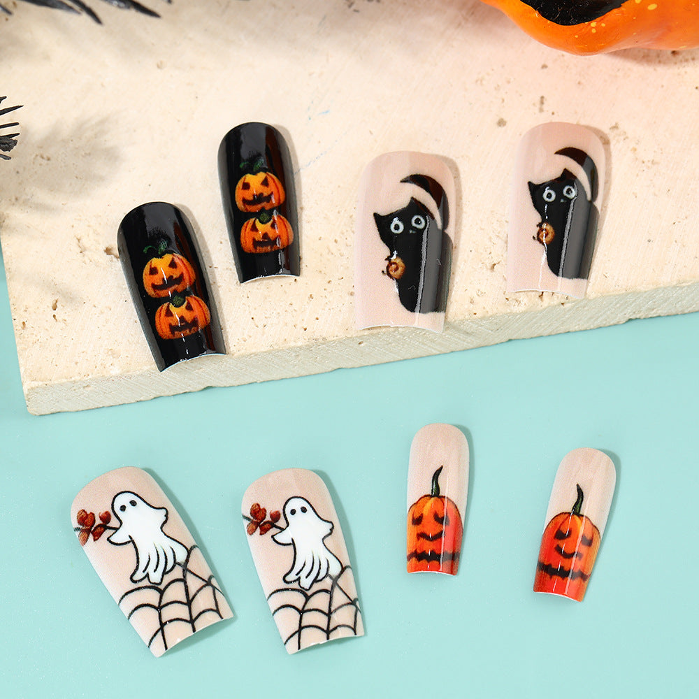 Creative Halloween Art Nails Set Stornfield