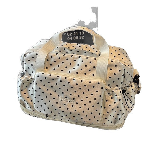 Stylish Polka Dot Tote Bag
