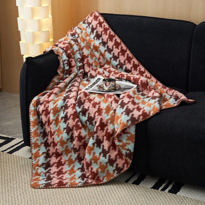 Cozy Decorative Fleece Throw Blanket