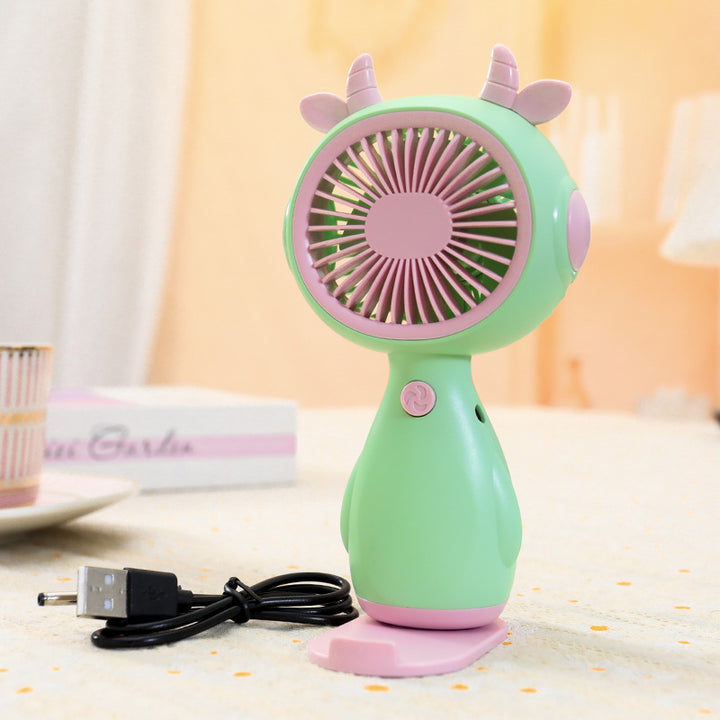 Women's portable mini fan in cute animal design Stornfield