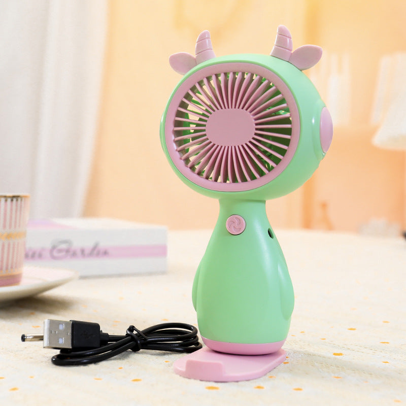 Women Portable Mini-Fan in Cute Animal Design Stornfield