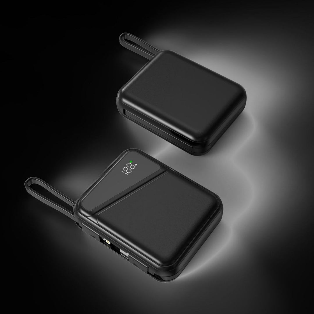 Portable power bank with intelligent LED display and fast charging function Stornfield