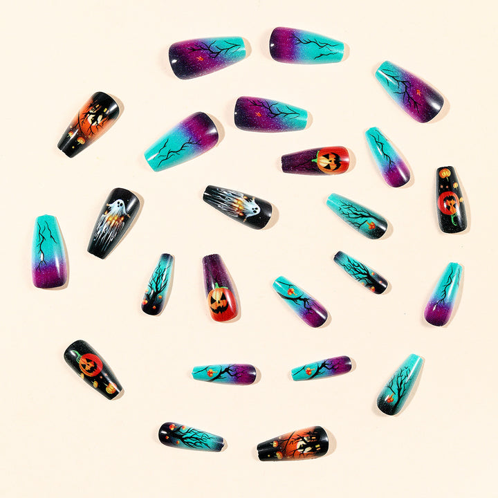 Halloween-Themed 3D Acrylic Nail Art Set Stornfield 1789713451