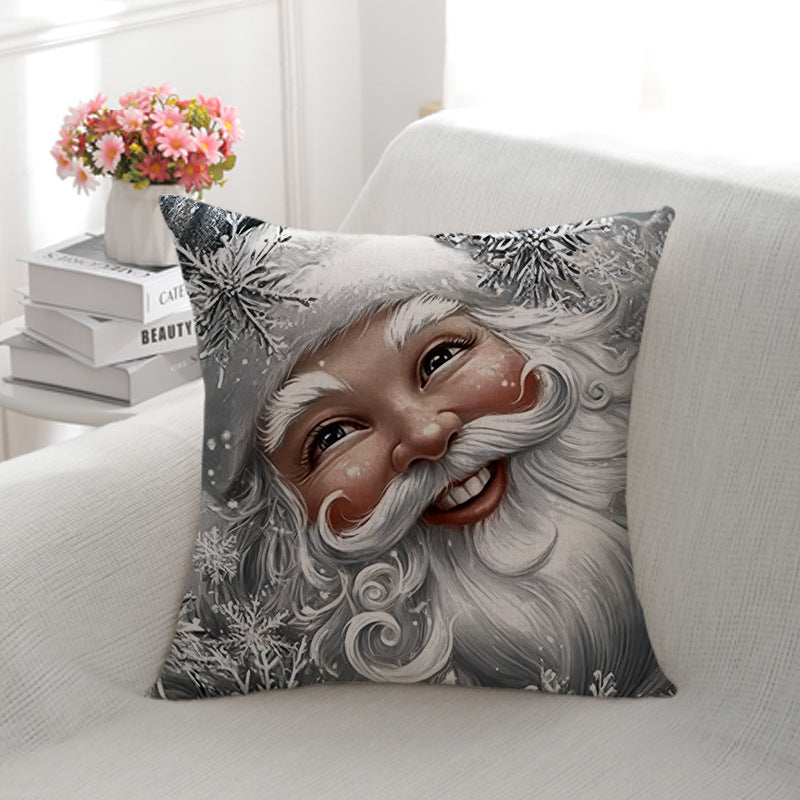Elegant Floral Decorative Throw Pillow