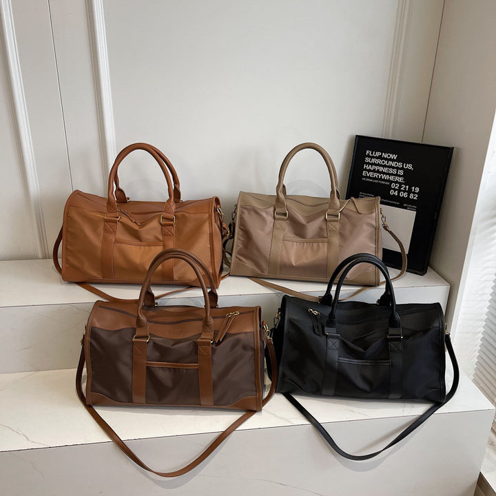 Classic Leather Travel Duffle Stornfield
