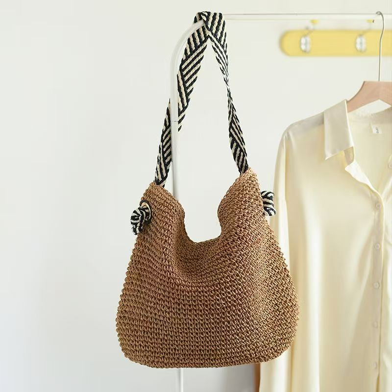 Large Handwoven Basket Shopper Stornfield