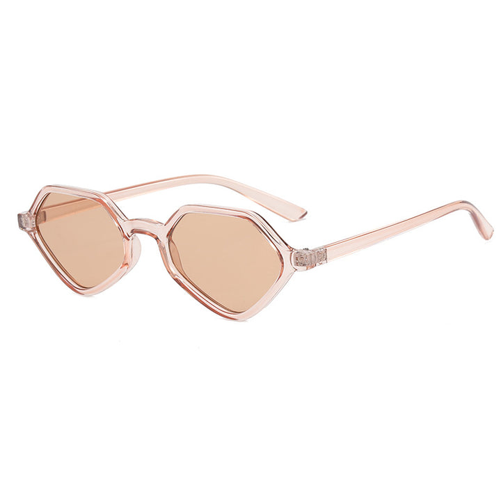 Women's Geometric Design Sunglasses with Mirrored Lenses Stornfield