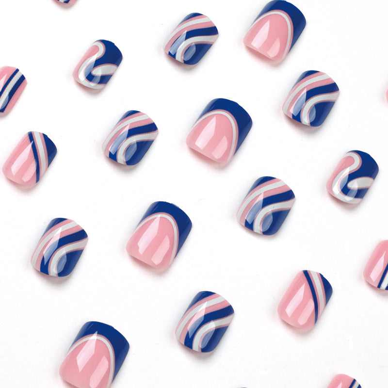 Creative Nail Art with Abstract Designs Stornfield