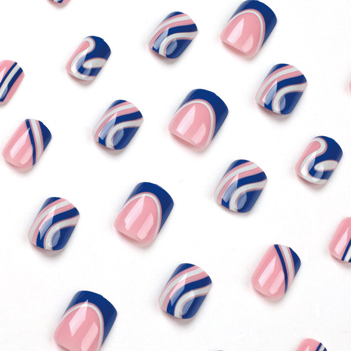 Creative Nail Art with Abstract Designs Stornfield