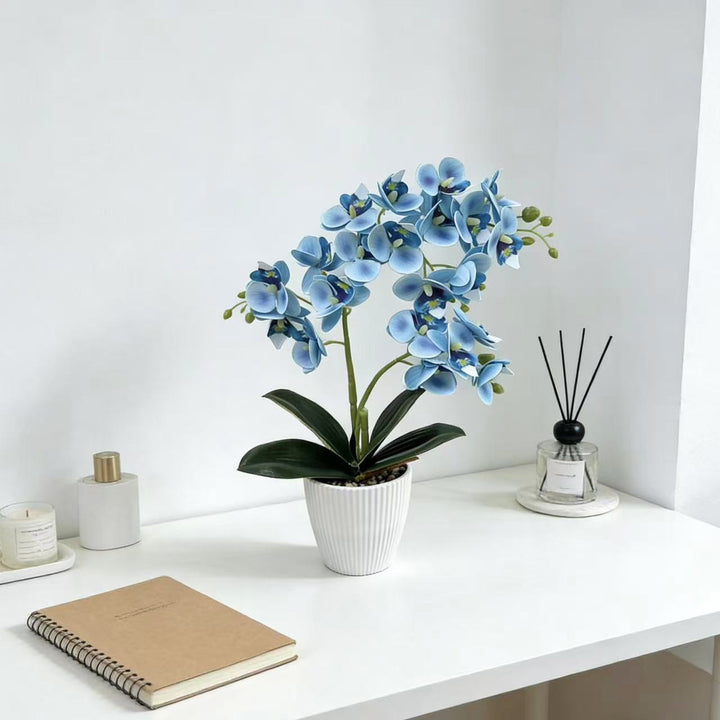 Lifelike Orchid Floral Arrangement