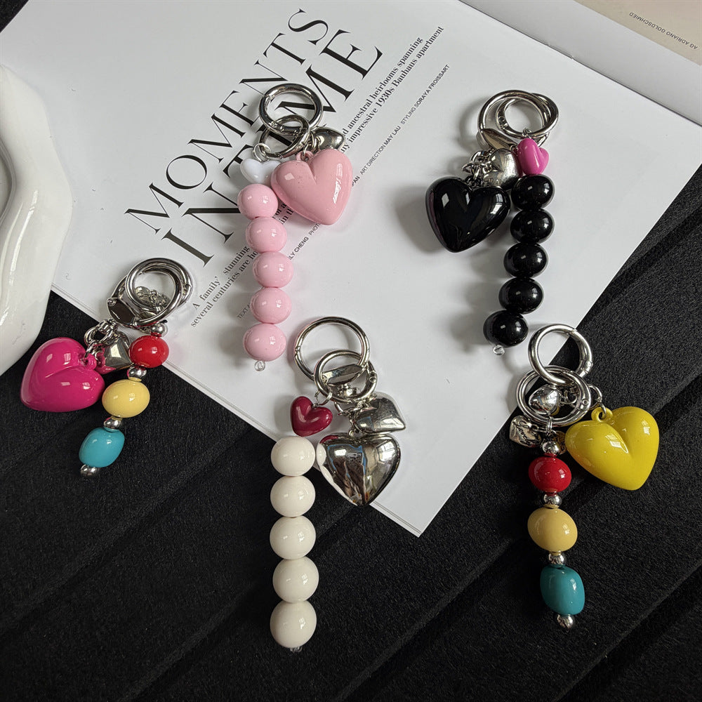 Decorative Heart-Themed Keychain Stornfield