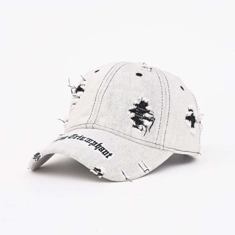 Women's Distressed Denim Cap Stornfield