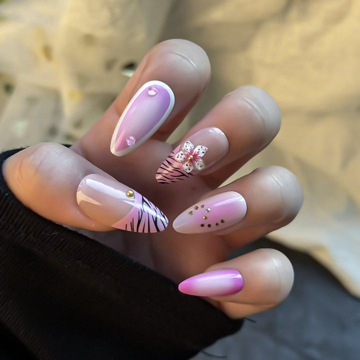 Artistic Press-On Nail Art Collection Stornfield