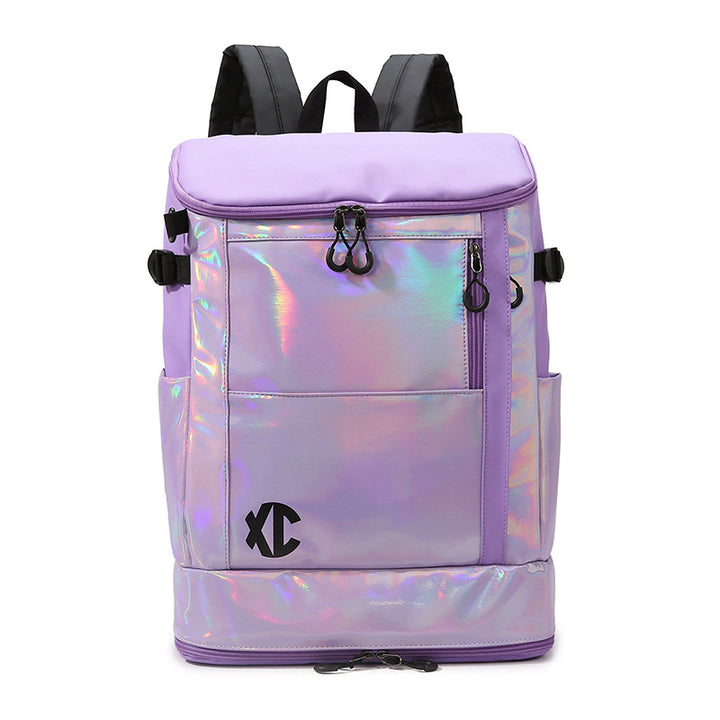 Fashionable Backpack With Holographic Surface Stornfield