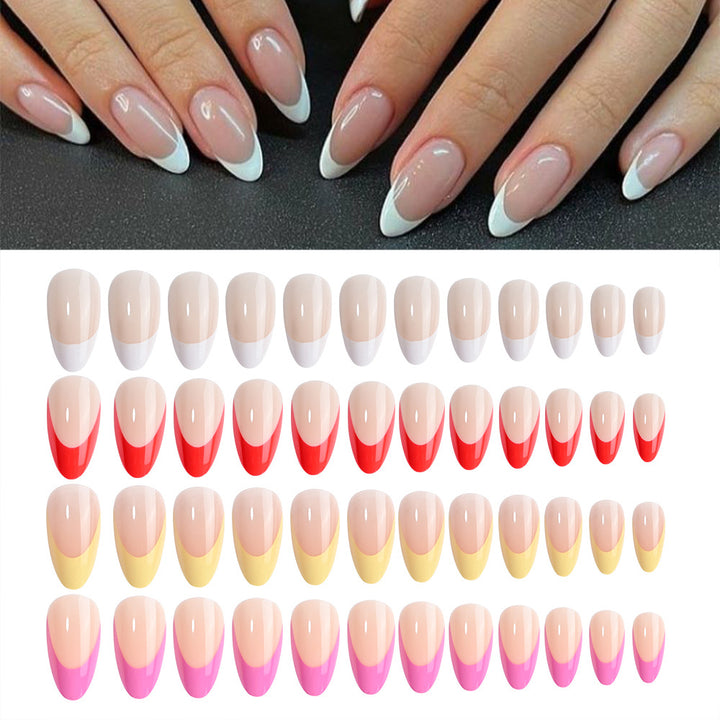 Stylish Almond-Shaped Press-On Nail Collection Stornfield
