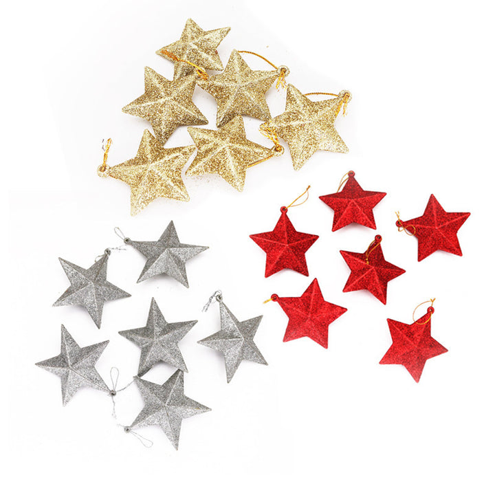 Glitter Star Ornaments Stornfield