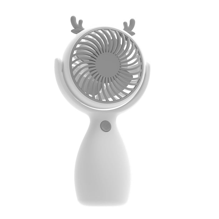 Cooling hands-free rechargeable dual bear-ear neck fan with adjustable speeds Stornfield