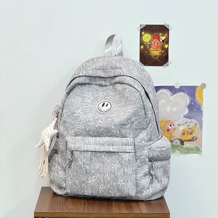 Fun Star-Accent Casual Backpack Stornfield
