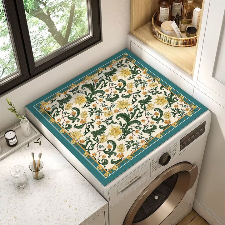 Floral Patterned Laundry Room Top Cover Stornfield