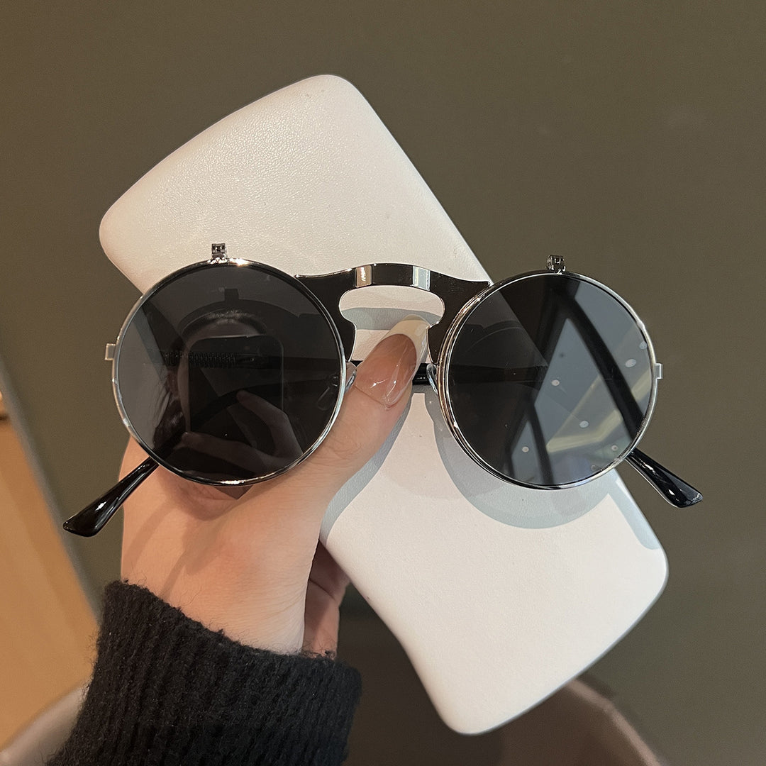 Ladies Round Designer Sunglasses with Innovative Frame Stornfield