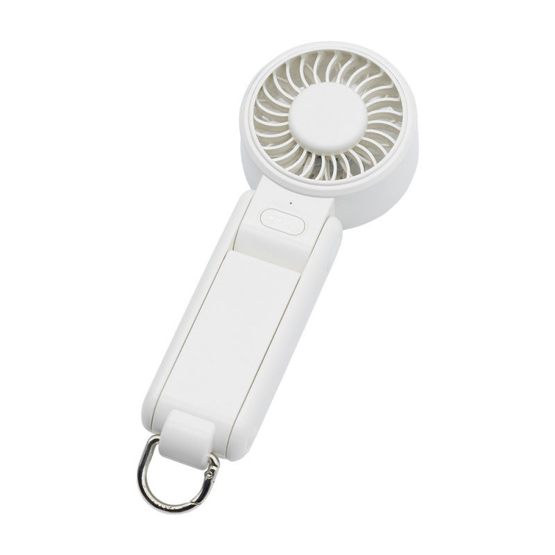 Ladies portable mini hand fan with keychain Stornfield