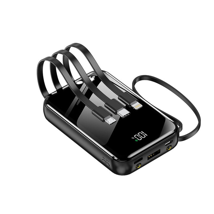 Portable power bank with integrated charging station Stornfield