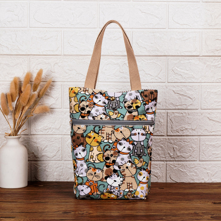 Cat Print Insulated Lunch Bag Stornfield